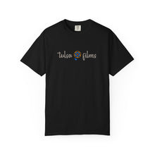 Load image into Gallery viewer, Tulsa Films Reto Logo Vintage Black Tee Shirt - Unisex