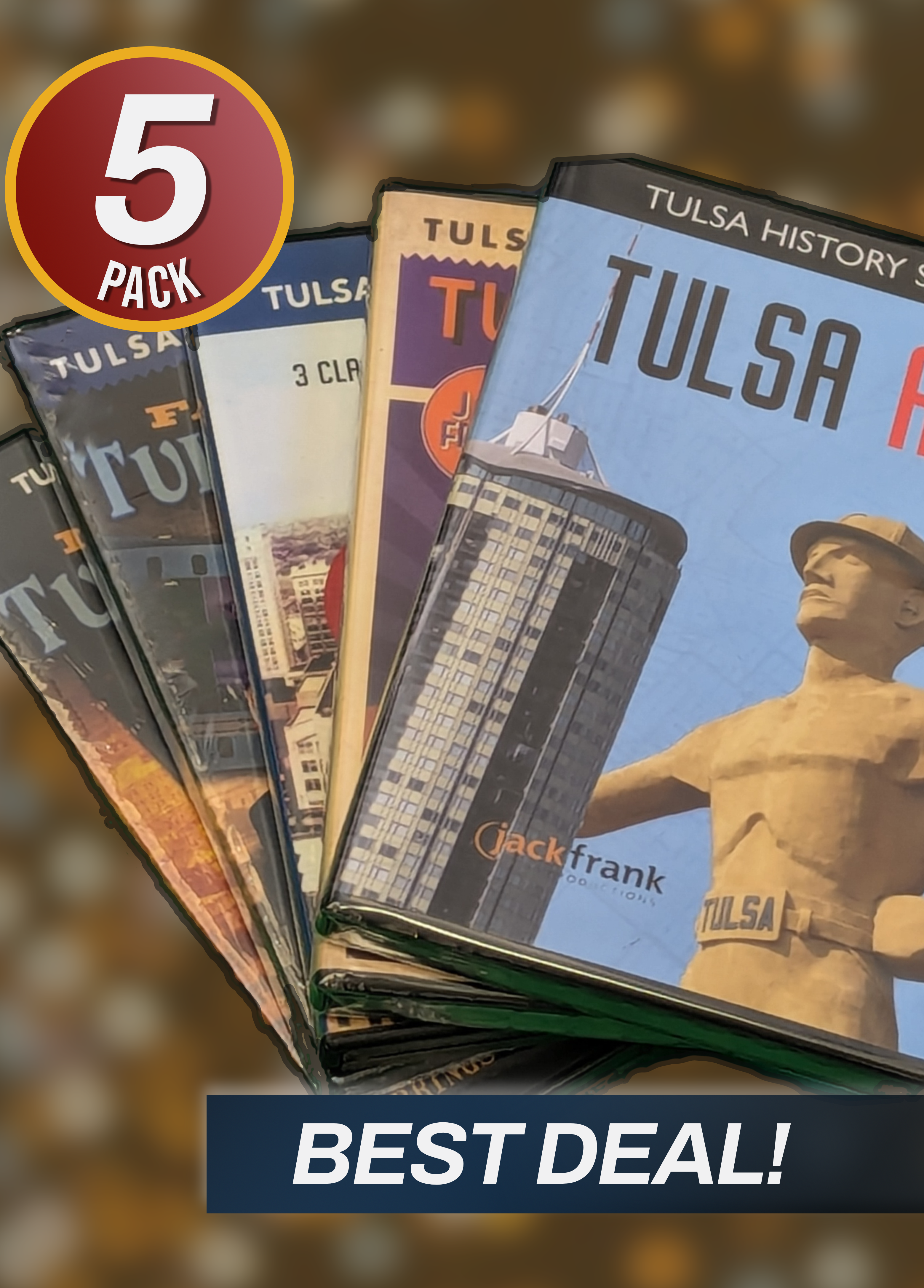 5-Pack Tulsa DVD Set 